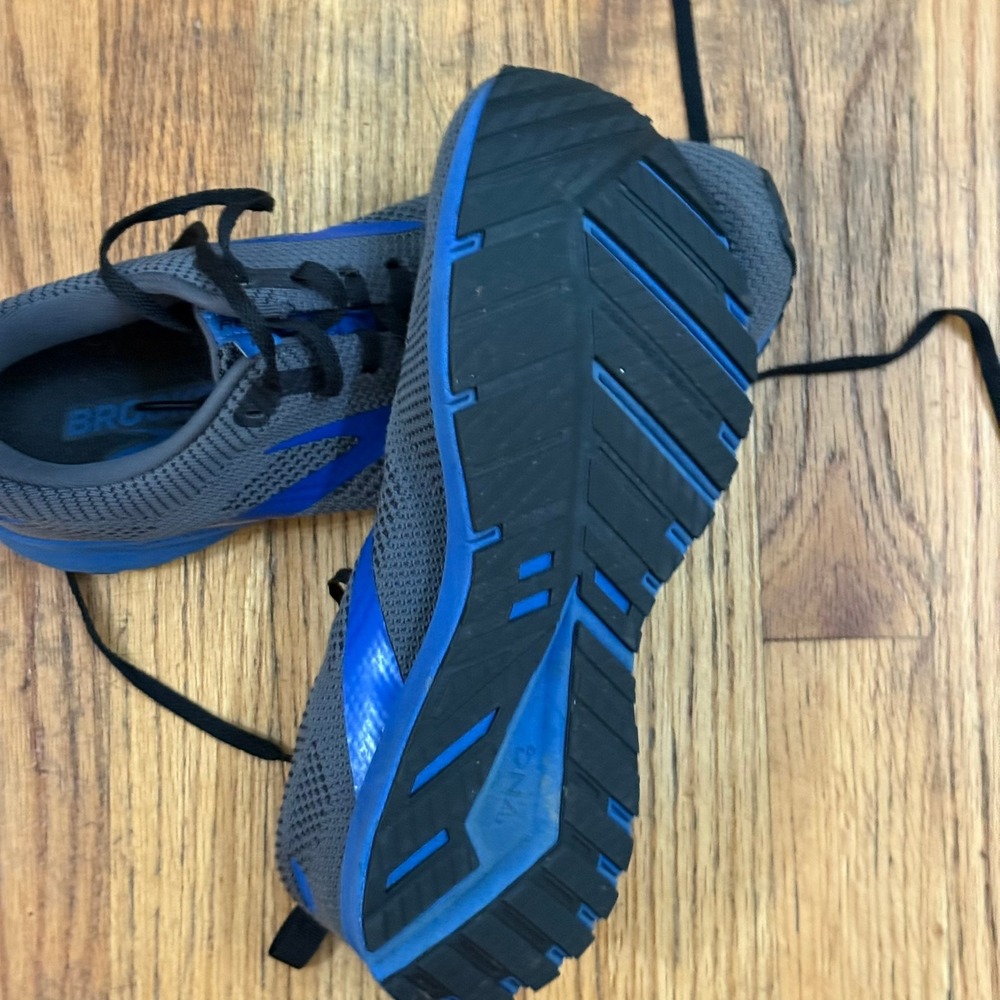 Brooks Revel 5 Mens 9.5 D Grey Blue Running Shoes Athletic Sneakers 1103741D053 - Picture 15 of 16
